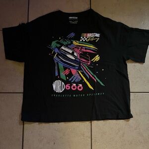NASCAR World 600 Charlotte Motor Speedway graphic t-shirt.  Size L